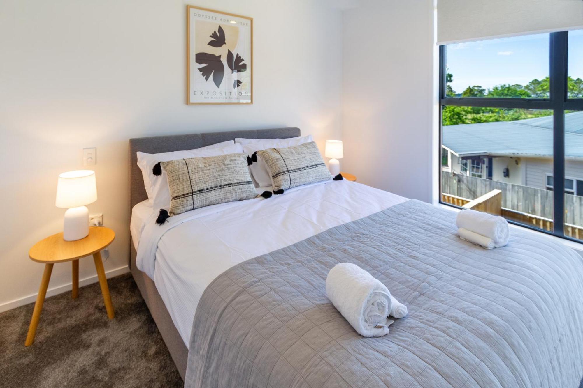 Chic 2-Bed Gem: Trust Arena Proximity - West Akl Apartman Auckland Kültér fotó